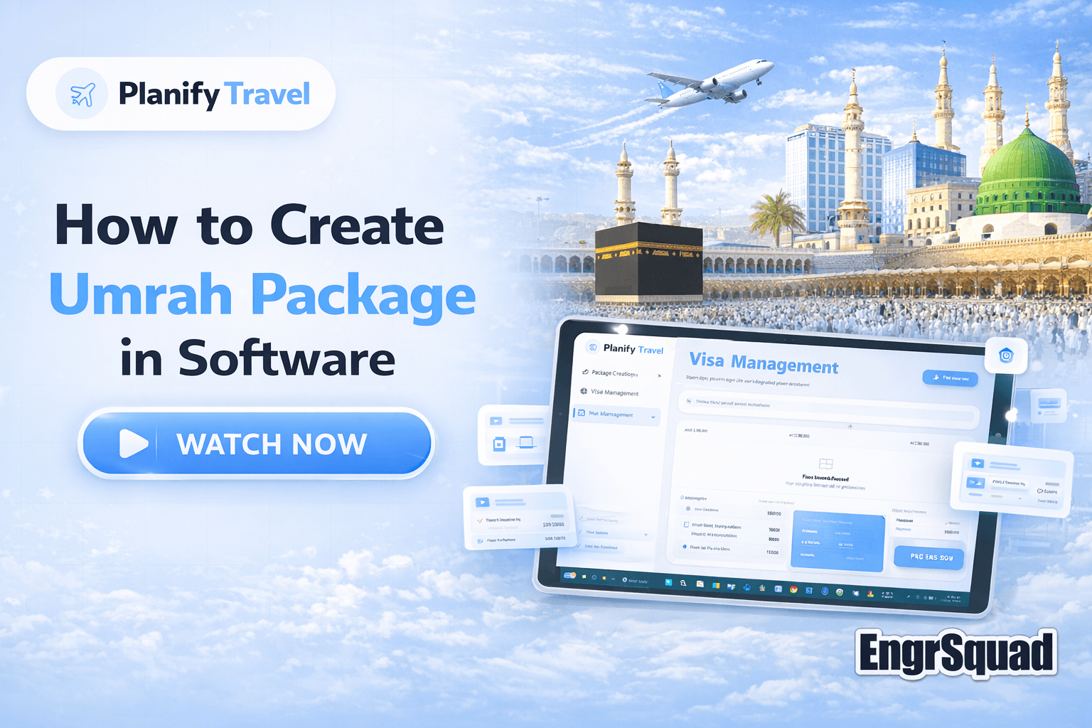How to Create Umrah Package in Software